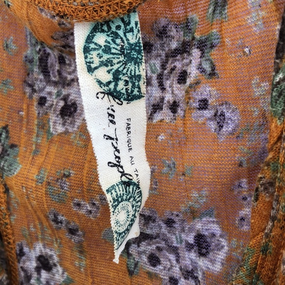 Free People Floral Tank - Picture 2 of 6